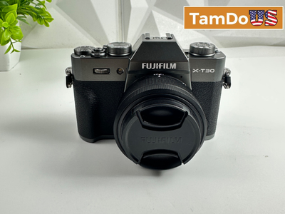 Fujifilm X-T30 III Mirrorless Camera Kit XC 13-33mm OIS Lens - Charcoal Silver