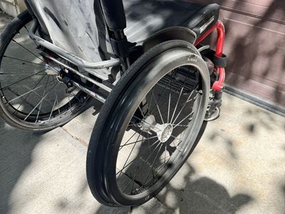 Ti-lite Wheelchair Red/Black - Used