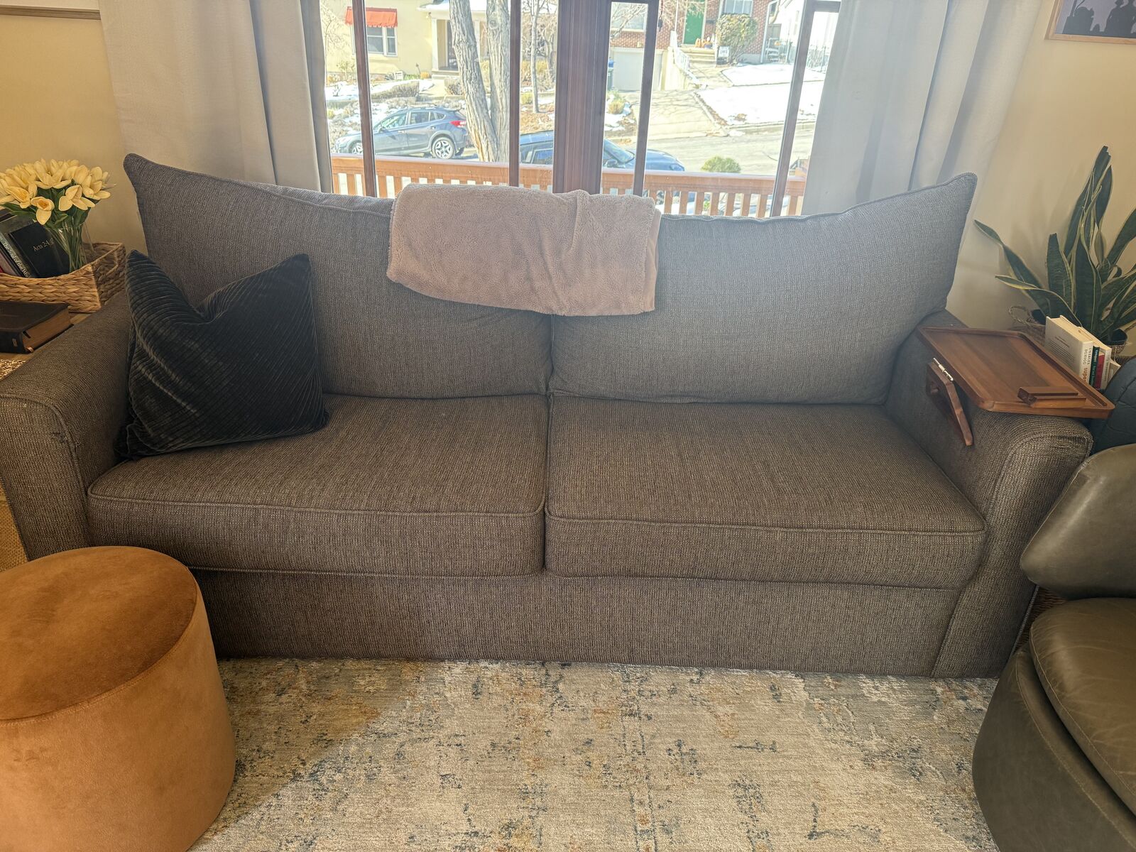 Couch with Pullout Sofa