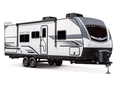2026 Venture RV SportTrek ST271VRB Travel Trailer Front Bedroom|Outdoor Entertainment|Outdoor Kitchen|Rear Bath