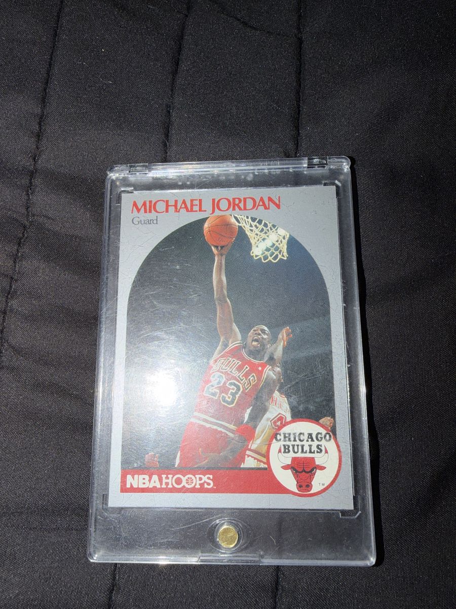 RARE Nba Hoops Michael Jordan 1990 Card