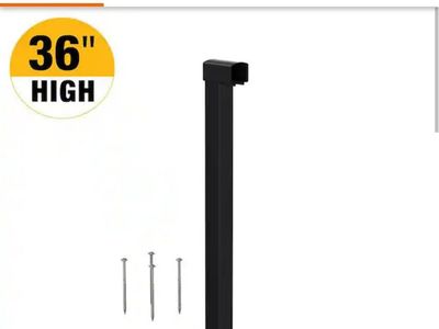 Peak Aluminum end posts x 2