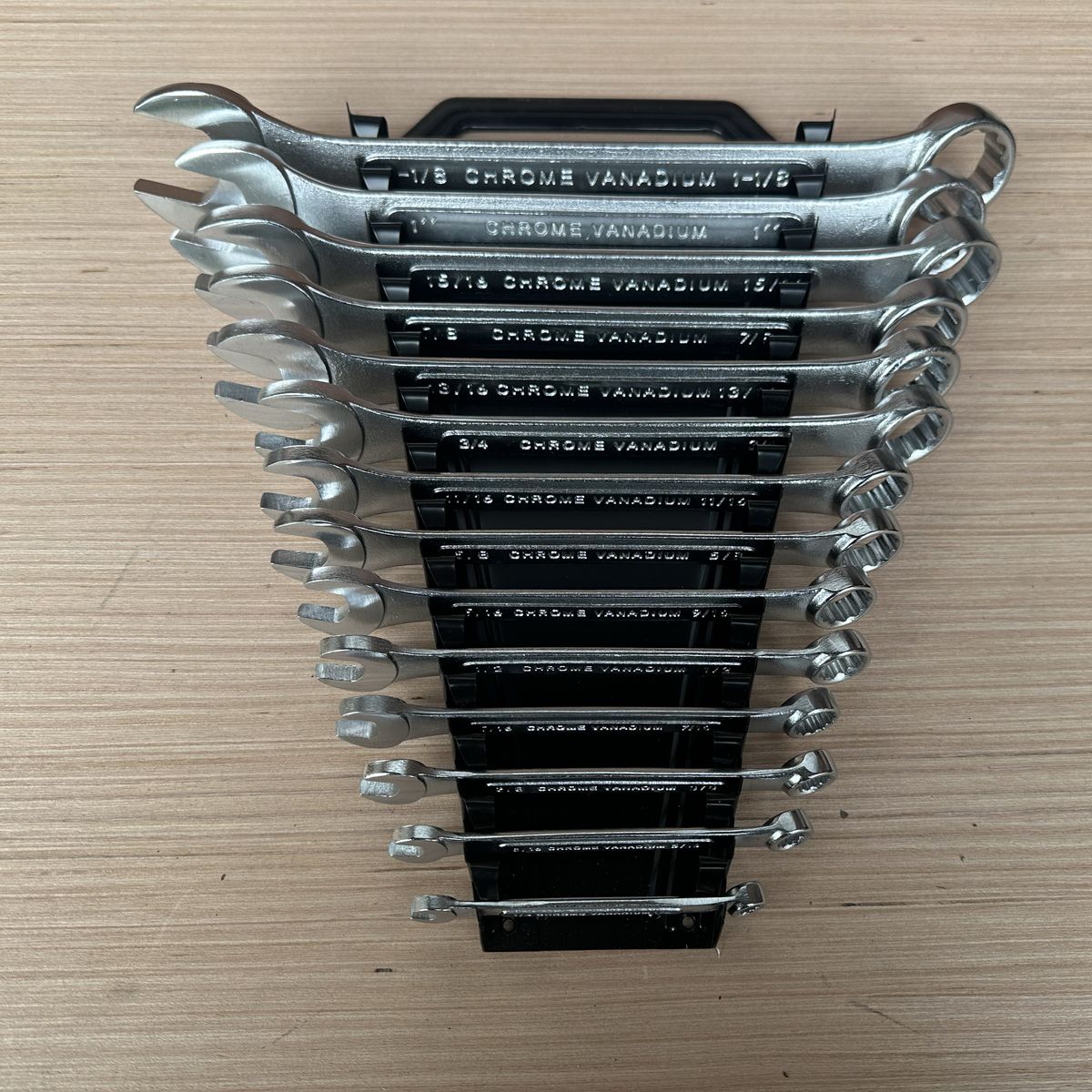 Pittsburg Brand SAE Combination Wrench Set