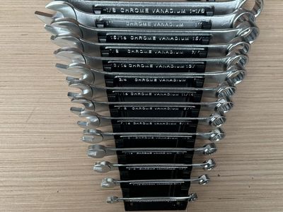 Pittsburg Brand SAE Combination Wrench Set