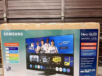 Samsung QN70FD 65" Neo QLED 4K UHD Smart TV - 2025 Model (New, Unopened)