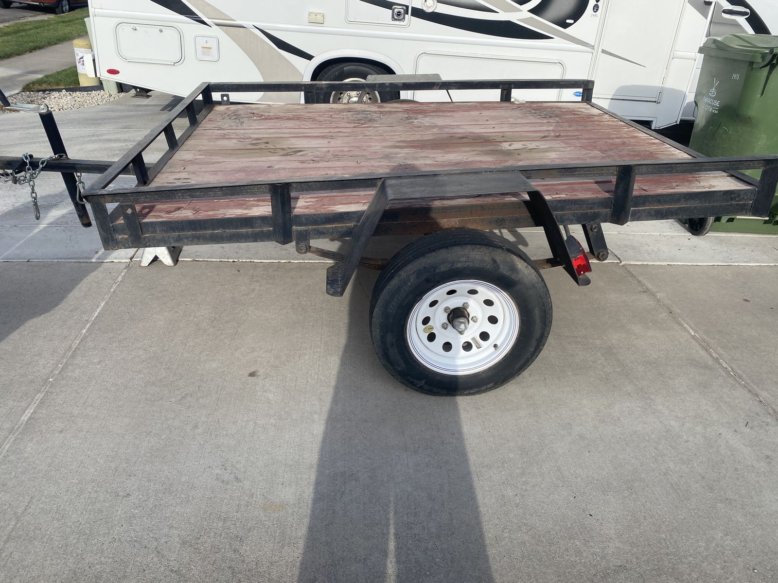 72x96 Tilt Flatbed Trailer