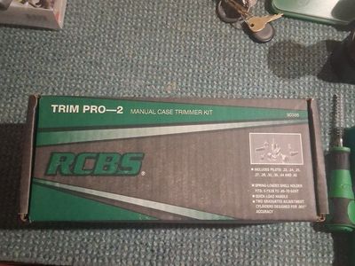 RCBS Trim Pro-2 Manual Case Trimmer Kit