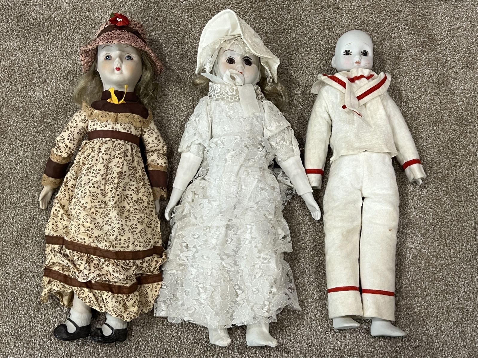 Vintage Porcelain Dolls