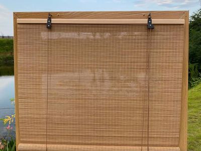 Bamboo Roller Shades Roman Shades 71" X 68"