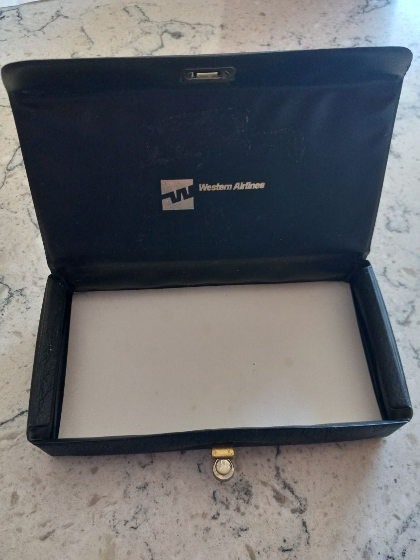 Western Airlines Travel Kit Box   801-530-9416