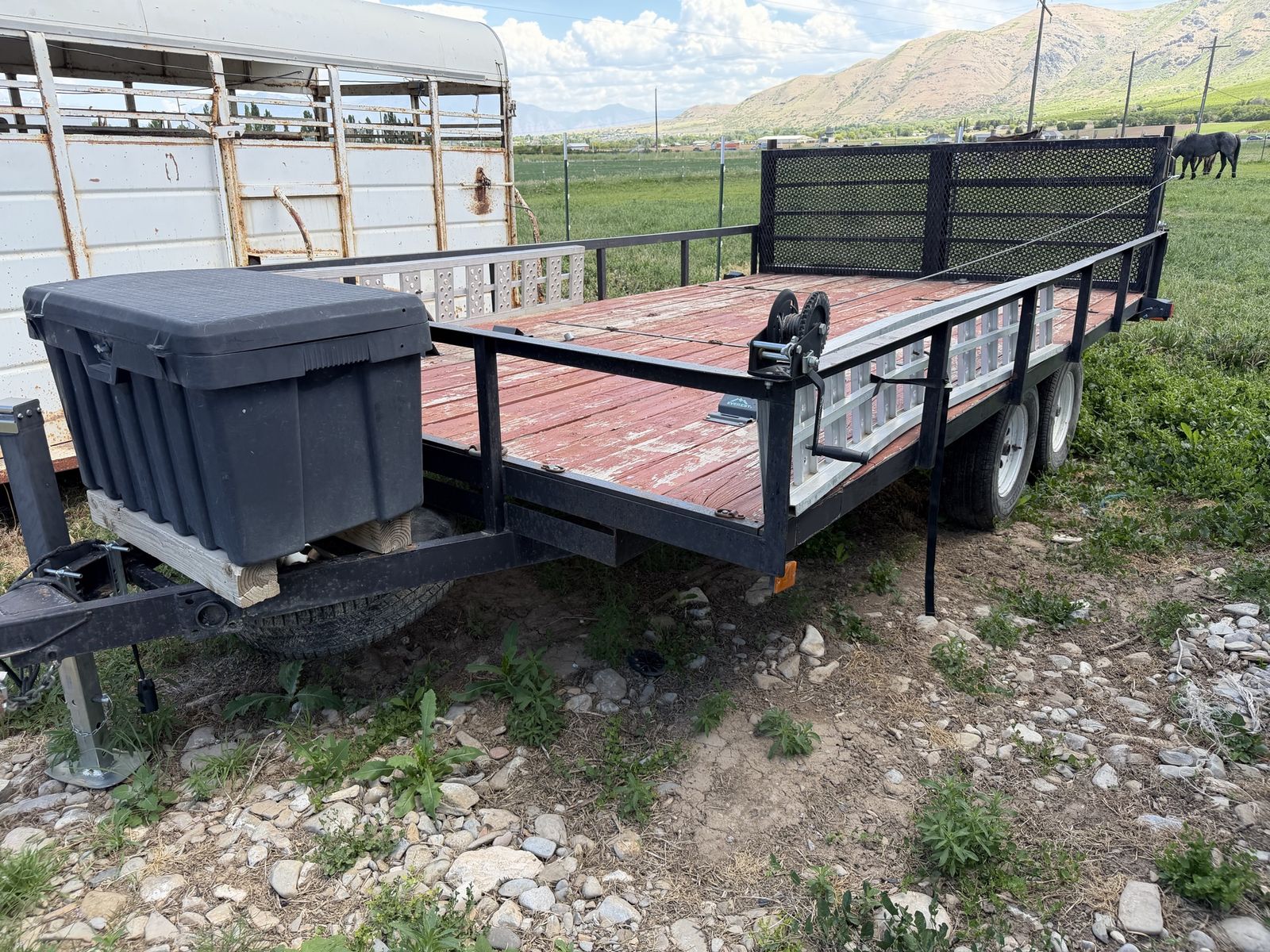 8x14 flat bed trailer