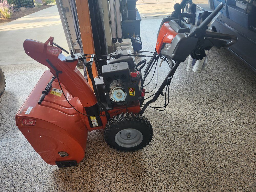 Husqvarna ST 230P Two-Stage Snow Blower with Extras