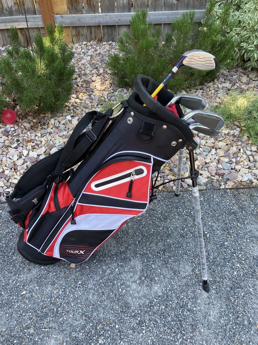 KId's Youth Golf Set with Clubs and Bag, see description