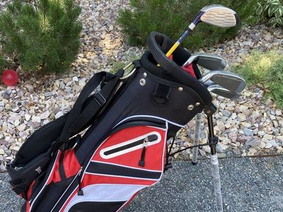 KId's Youth Golf Set with Clubs and Bag, see description