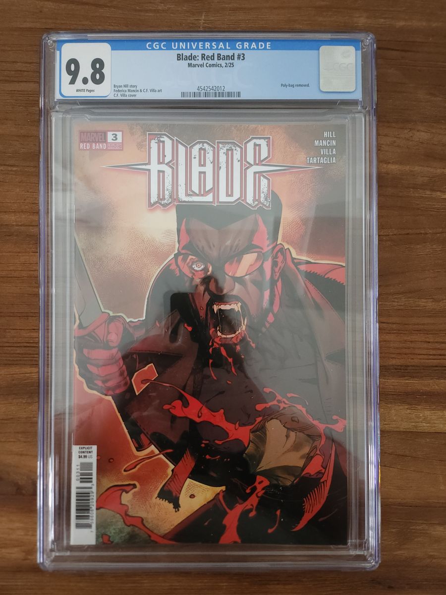 Blade #3 - CF Villa Cover-CGC Blue Label 9.8
