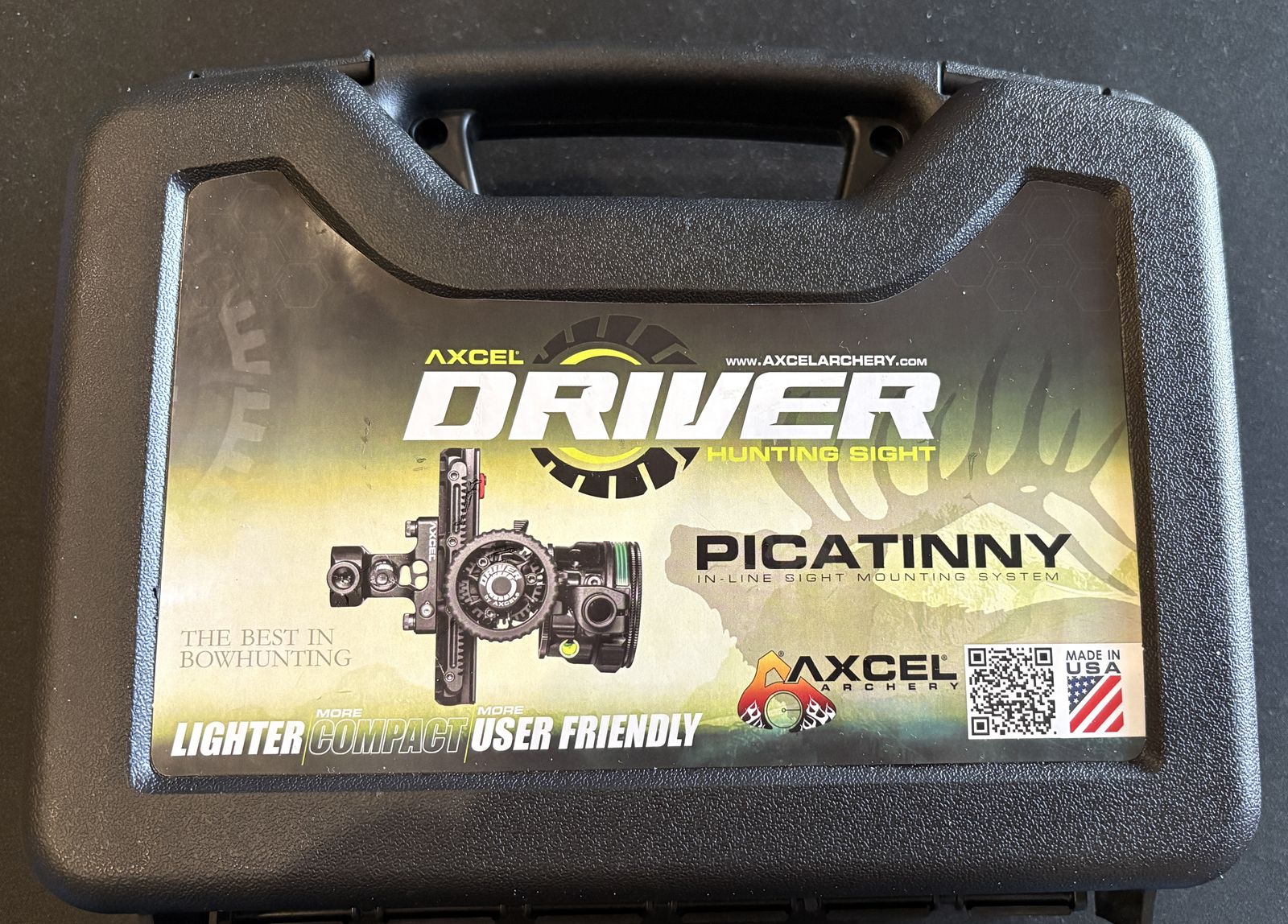 Axcel Driver Ranger Pin Picatinny Bow Sight