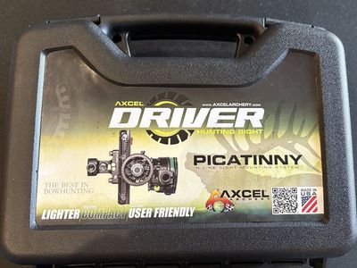 Axcel Driver Ranger Pin Picatinny Bow Sight