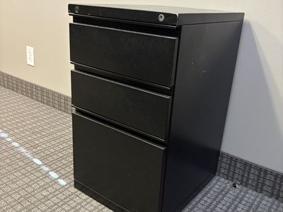 3-Drawer Metal Filing Cabinet
