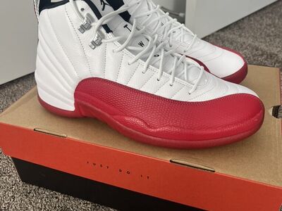 Air Jordan 12 Retro Cherry 2023 Mens Size 11.5 New