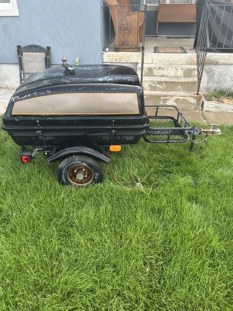 Motorcycle Pull Behind Trailer (PIggybacker)