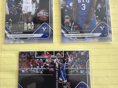 AJ Dybantsa BYU "History Maker" Card Lot (3 Cards)