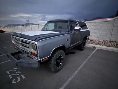 1989 Dodge Ram Charger 150 LE