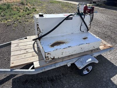 Diesel Transfer Fuel Tank and Trailer