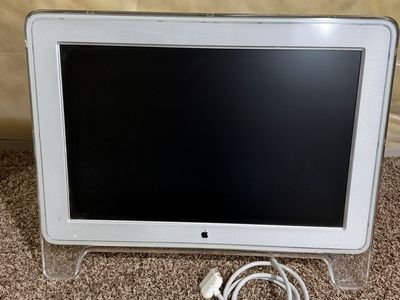 Apple Cinema Display 23” M8536 DVI Monitor Clear Stand