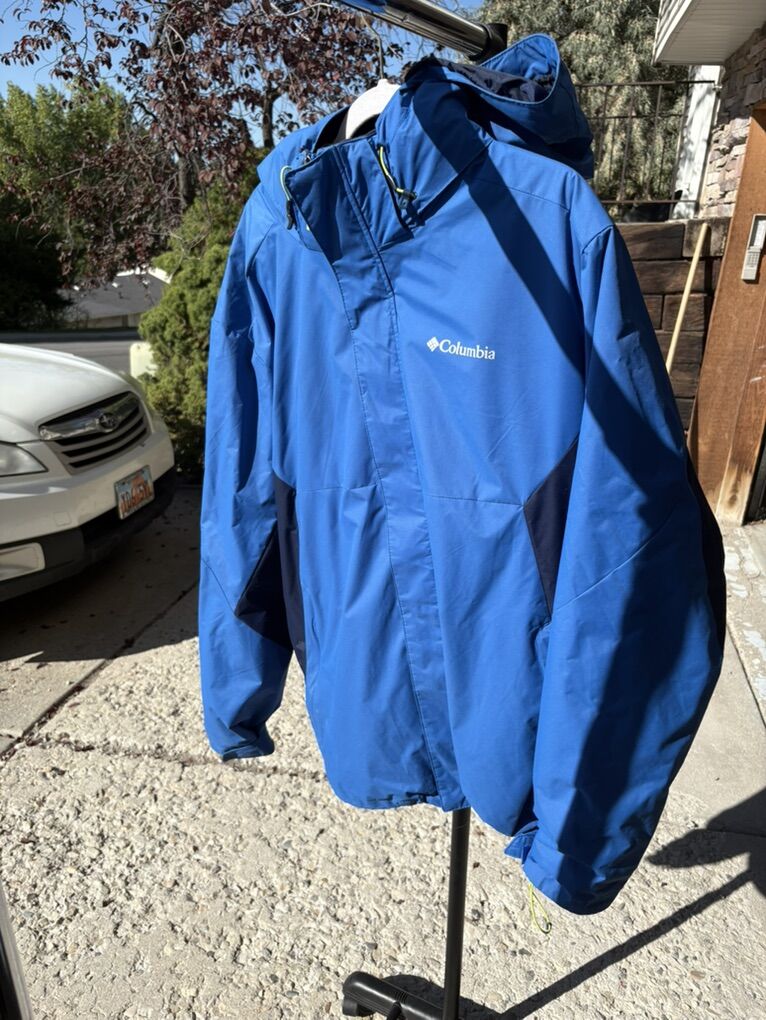 Columbia 3-in-1 Ski Jacket W/ Removable Fleece 2X