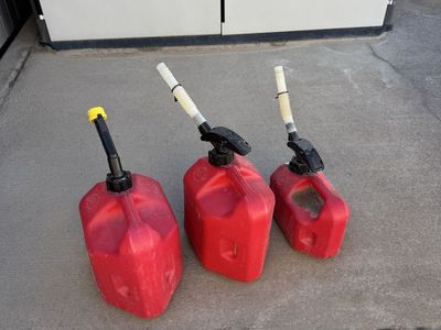 Gas Cans - One and two Gallon