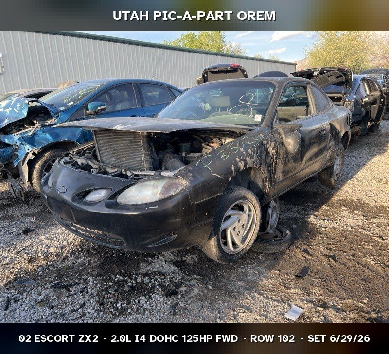 2002 Ford Escort ZX2 Parts - UTPAP Orem