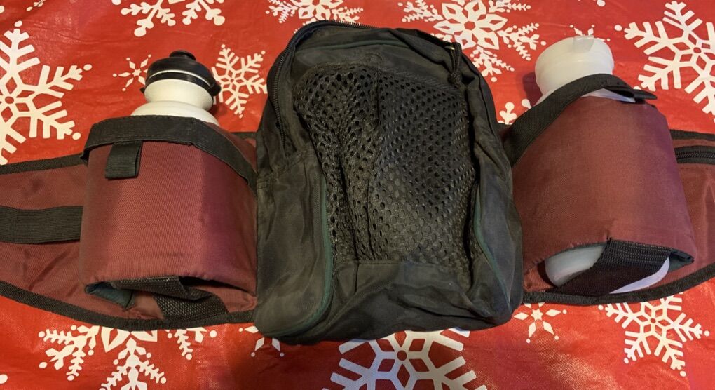 Hiking bag with 2 water bottles, Fany Pack,