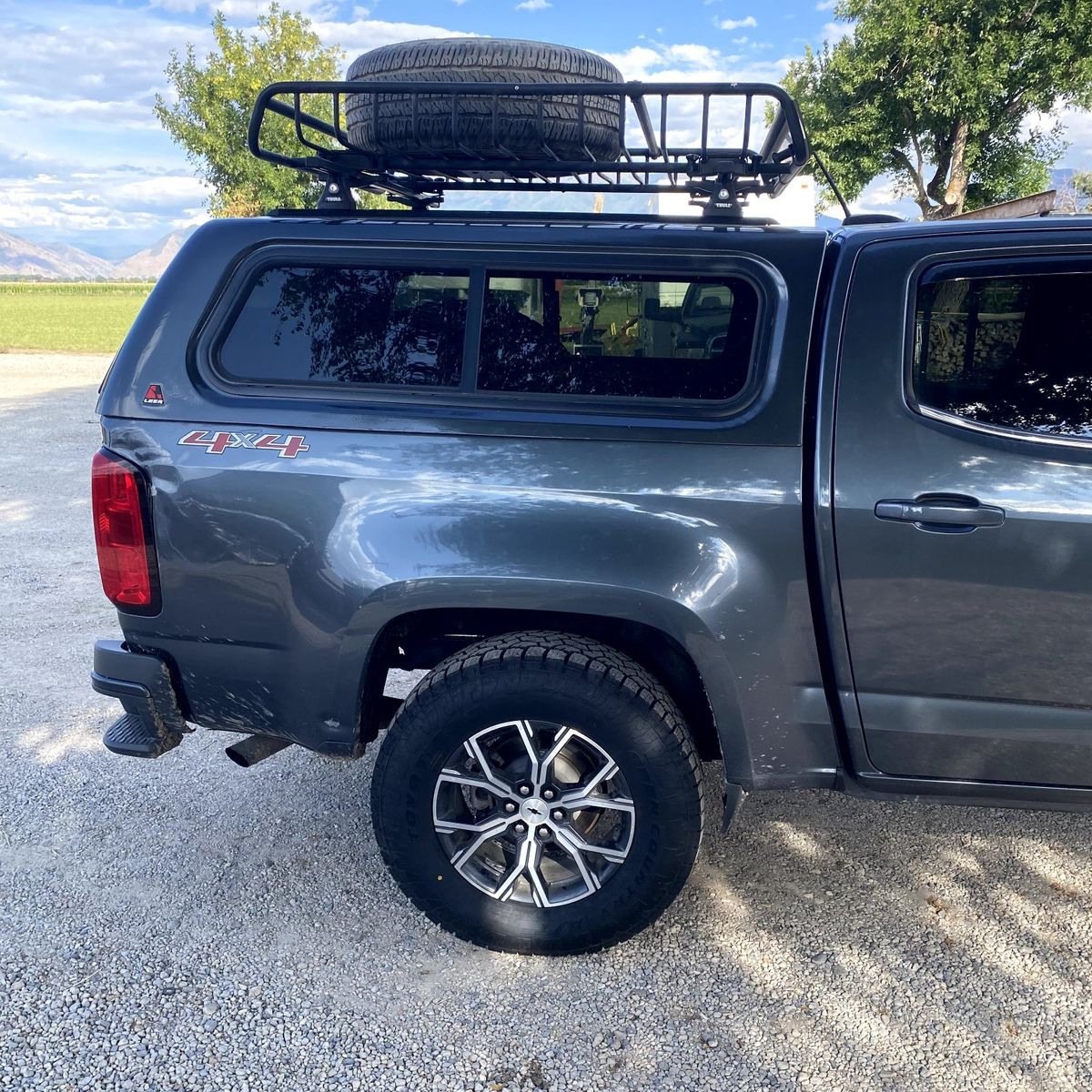 leer Truck Cap / Topper for Chevy Colorado gmc canyon short bed 2015-2022 top rack NOT included
