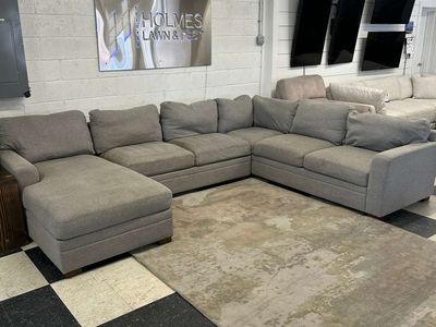 COSTCO THOMASVILLE LANGDON FABRIC SECTION W/ CHAISE!!