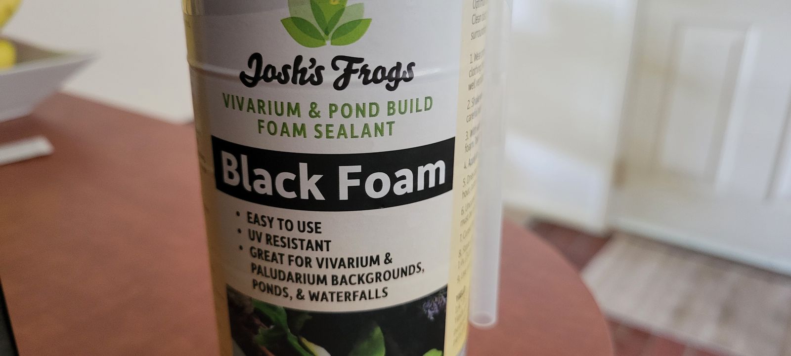 12oz Josh's Frogs Vivarium & Pond Build Foam Sealant