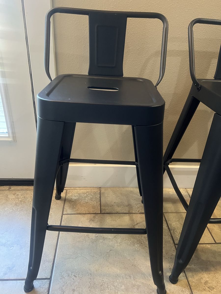 2 Metal Stools
