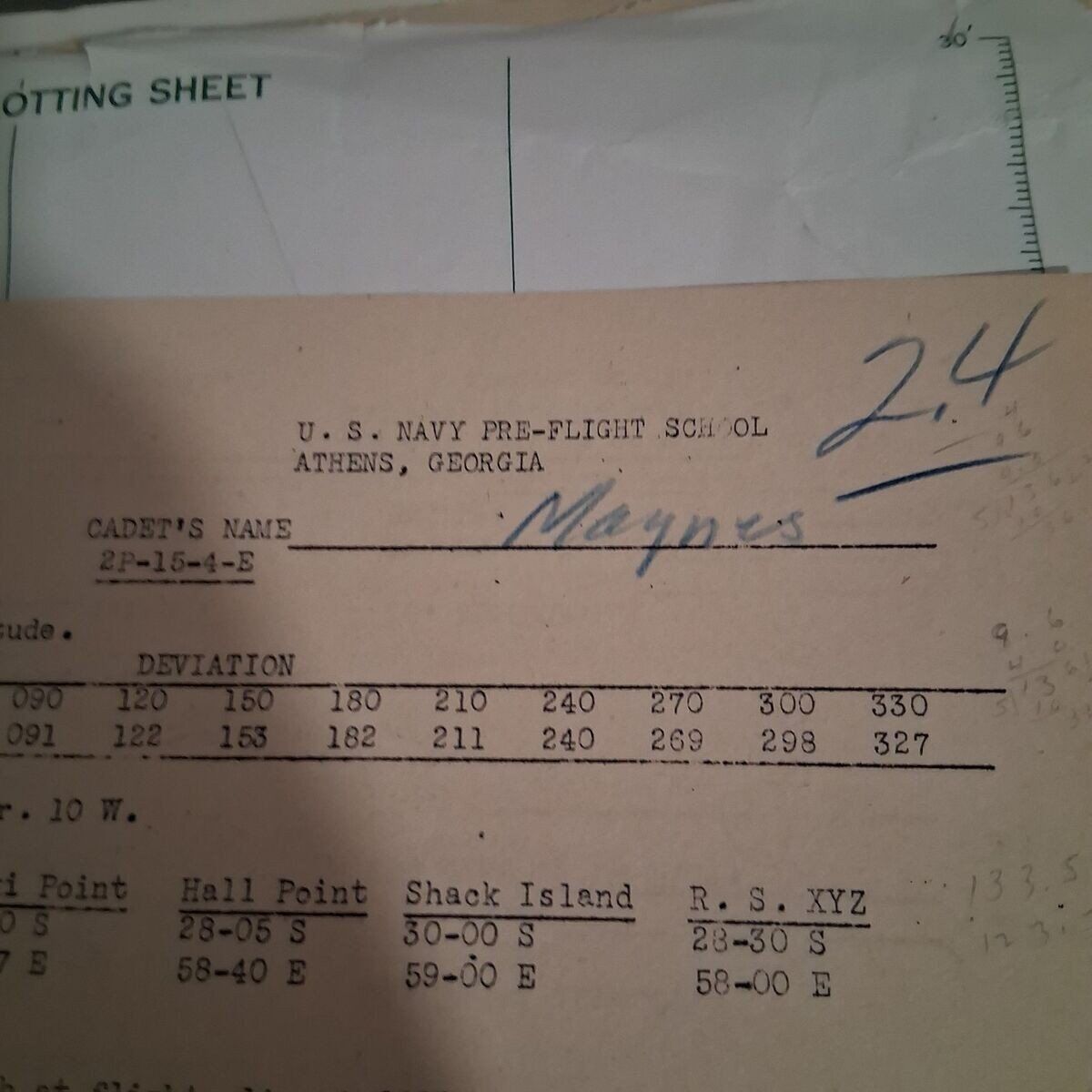 Air navigation Navy preflight workbook