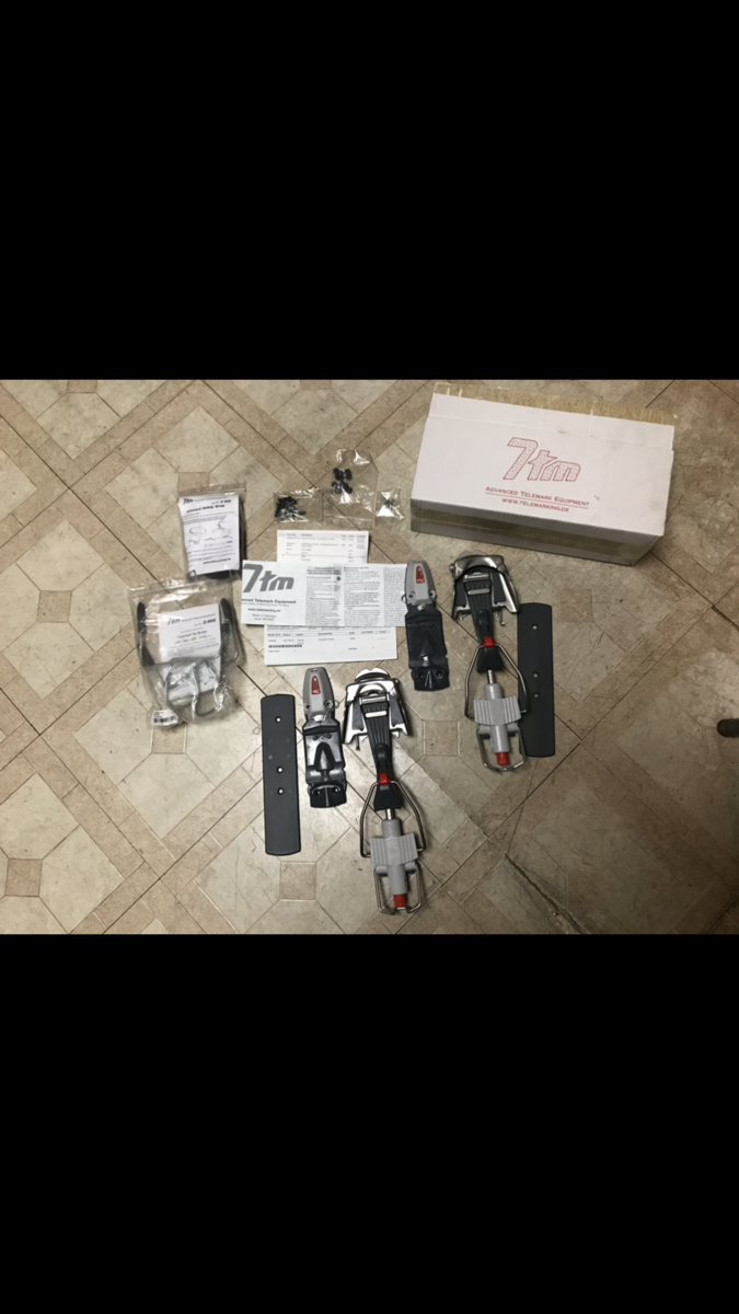 7tm power tour Releasable telemark bindings