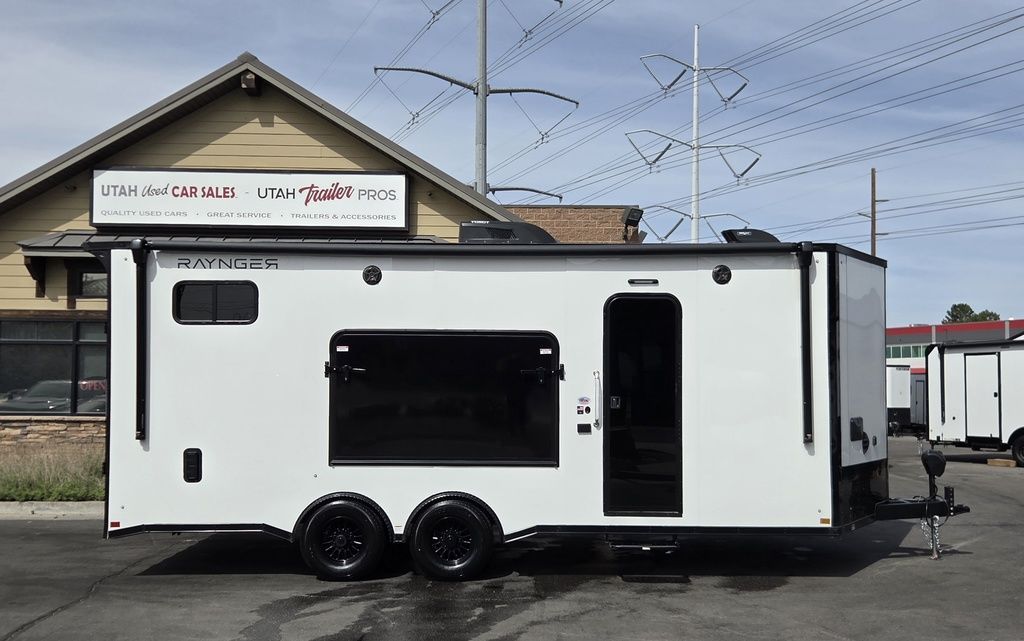 2026 Raynger 8x22 / 8.5x22 RAYNGER Embark Toy Hauler Travel Trailer Enclosed Trailer New