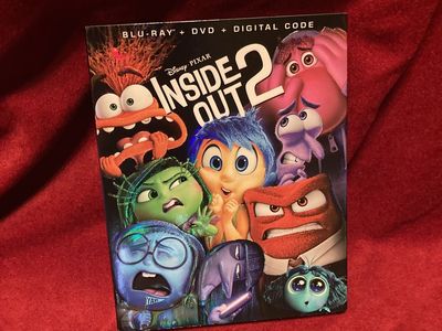 Disney Pixar Inside Out 2 Blu Ray & DVD