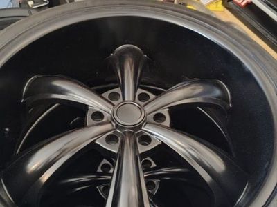 24” wheels and tires black American racing 6 lug