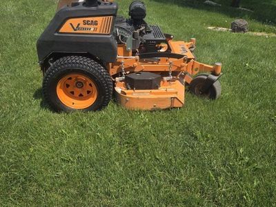 2023 Scag V-Ride II Stand-On Mower with 578 Hours - Heavy-Duty Commercial