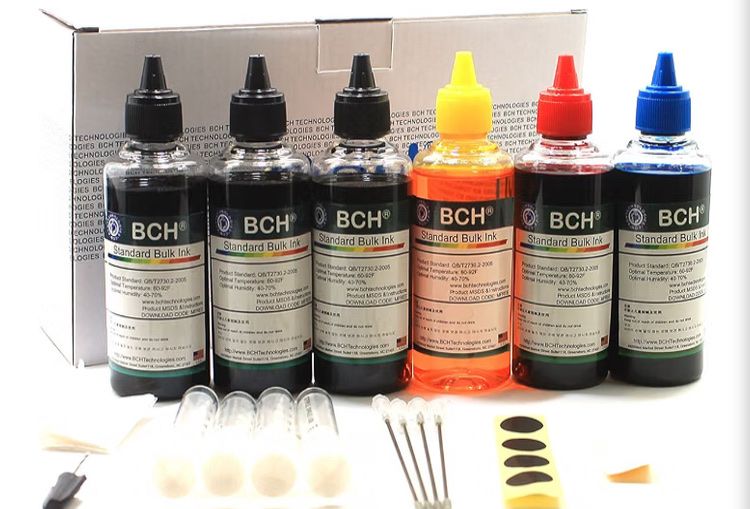 BCH Bulk Ink Refill Kit - Multiple Colors, High-Quality Printer Ink for Various Models