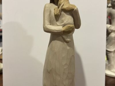 Willow Tree "Angel of Mine" Figurine by Susan Lordi - Mother & Baby Sculpture - DEMDACO