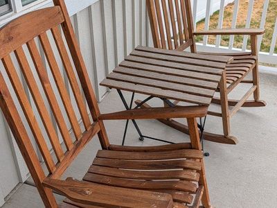 2 Rocking Chairs and a Table