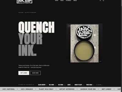 InkLube.com — Turnkey Tattoo Aftercare Brand | 78 URLs, Wholesale Funnel, Subscription Built