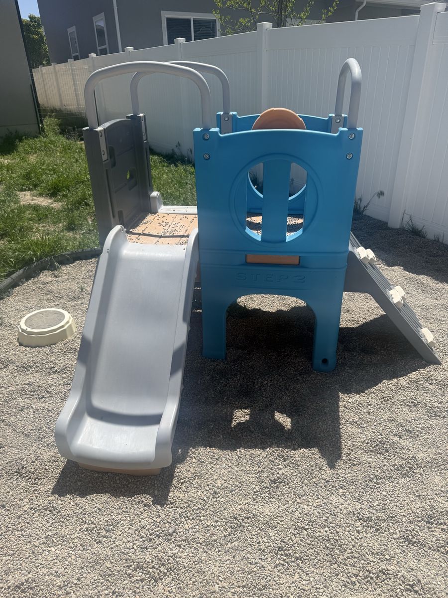 Little tikes climber and slide
