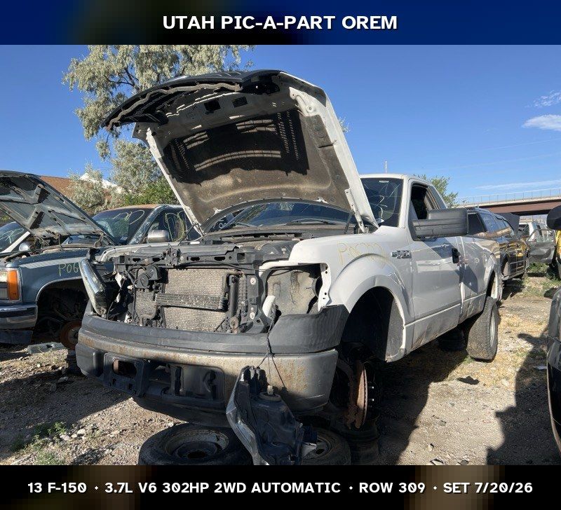 New Arrival - 2013 Ford F-150 Parts - UTPAP Orem