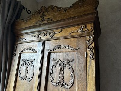 Beautiful Antique Armoire Cabinet
