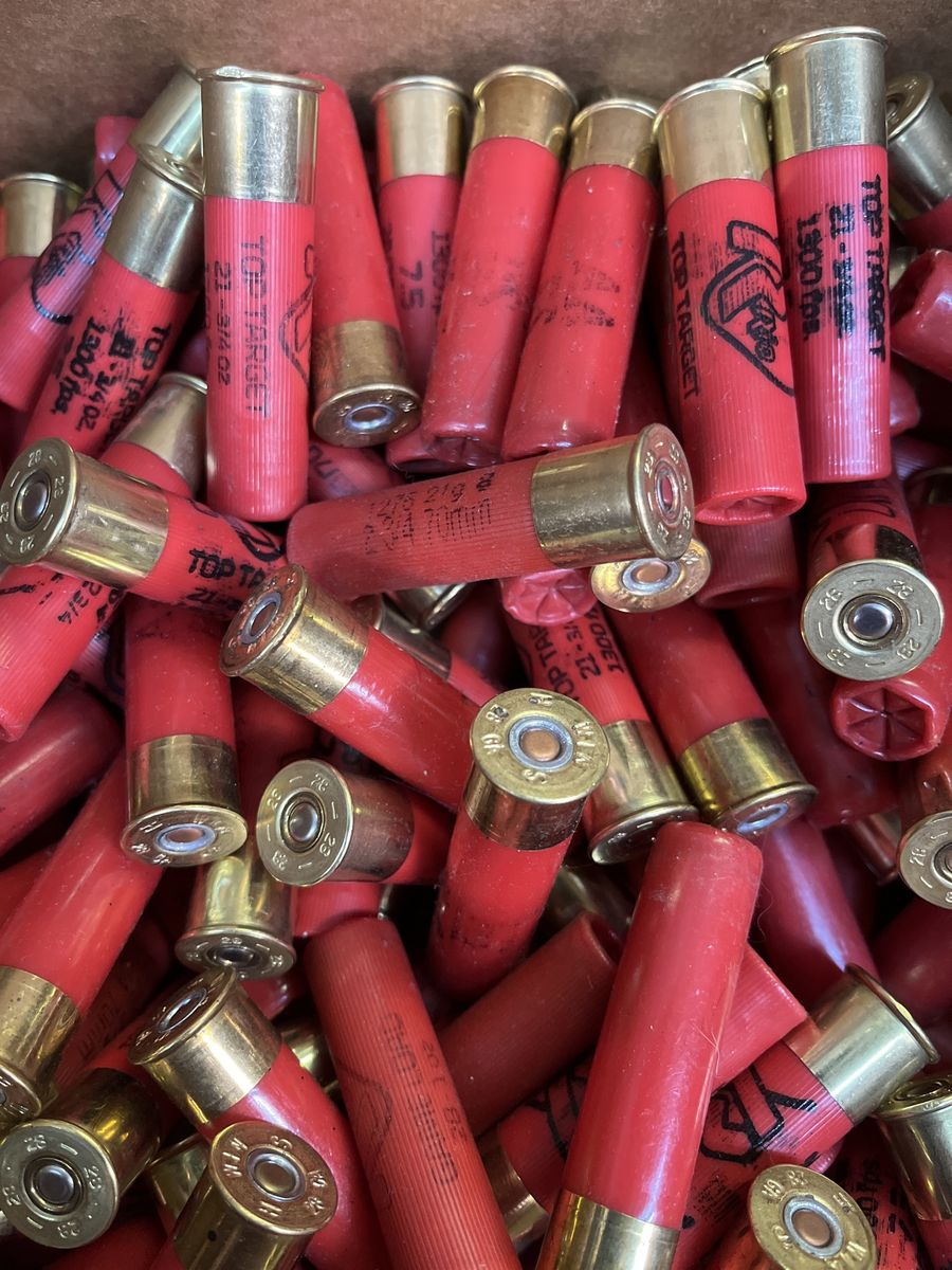 28 ga target #7.5 / #8 Shot. Factory loads.